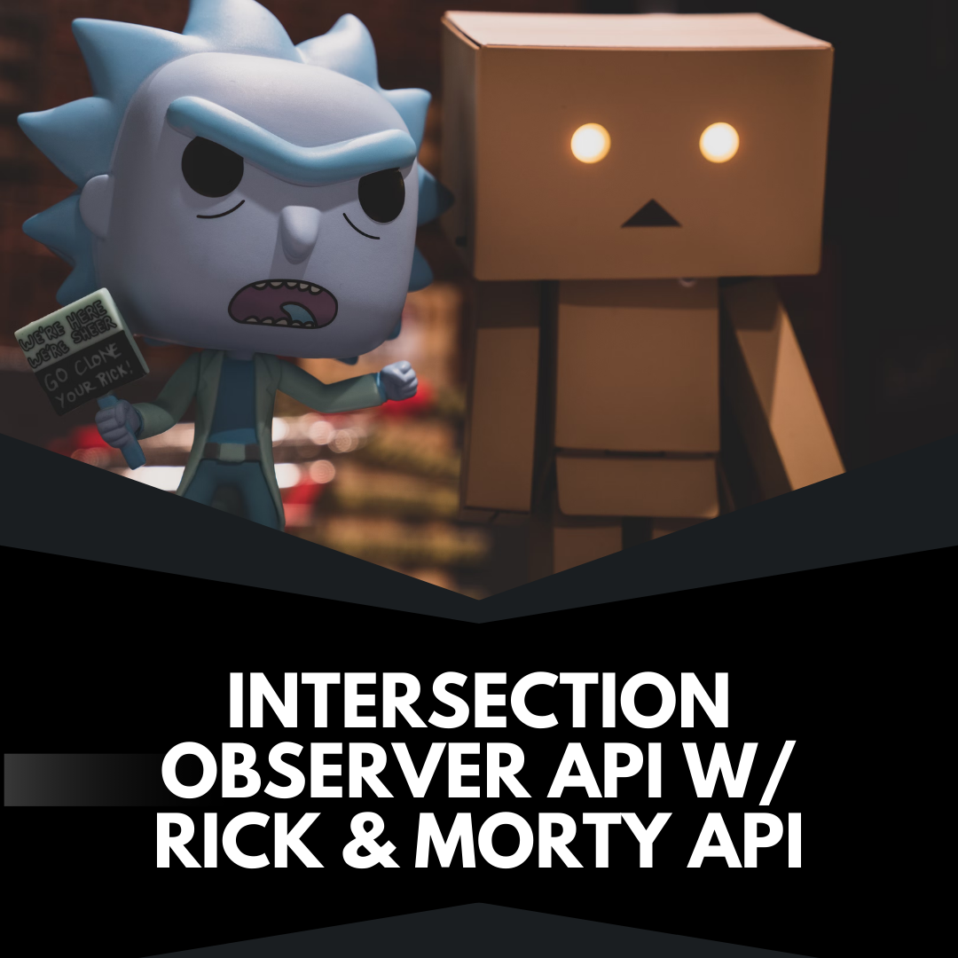 Intersectin Observer API example